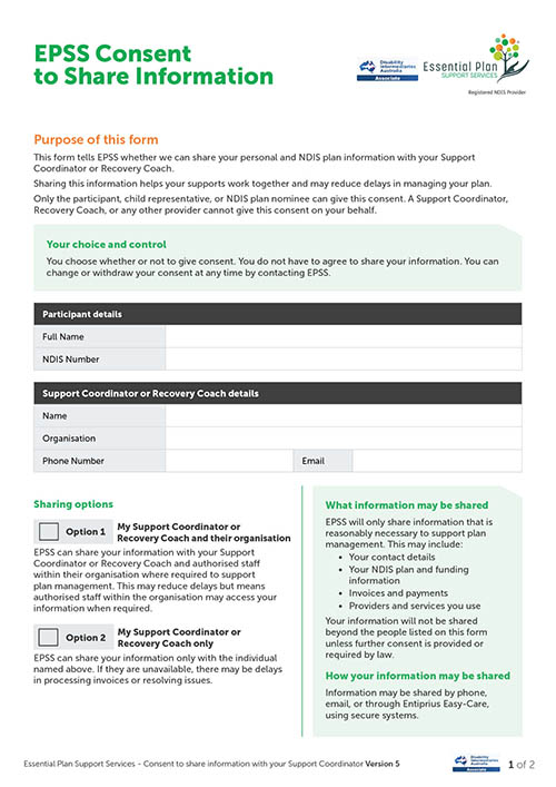 EPSS Consent Form 2026