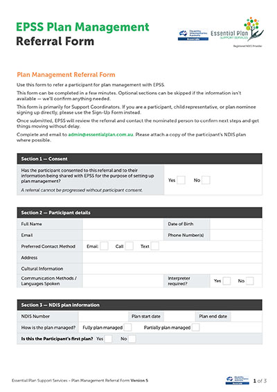 EPSS Referral Form 2026